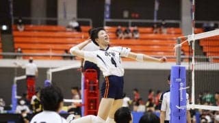 春高連覇中の就実、1年生エース福村心優美を軸とした全員バレーで優勝【春高2023岡山県予選】