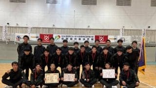 男女ともに佐賀学園が優勝【春高2023佐賀県予選】