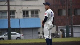 ルーキー牧がノーヒットノーラン達成！令和４年度東都学生軟式野球連盟秋季リーグ戦　対東洋大川越