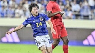 ｢これよこれ。最高｣ 日本代表・柴崎岳の浮き球キラーパスが炸裂! 絶妙な抜け出しから相馬勇紀が｢ワンタッチゴール｣…質の高いアシストに｢見事すぎるパス｣と称賛の声続々