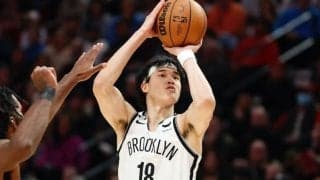 渡邊雄太が3P成功率ランキングでリーグ1位に…36本中20本を決めて驚異の55.6%を記録