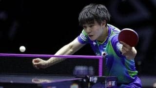 宇田幸矢 インドの英雄にフルゲームで競り勝ち8強進出【卓球 アジアカップ】