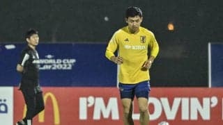 三笘、守田、遠藤の3選手がオフ日にピッチ練習行った！ 初戦ドイツ戦に向けてドーハ市内で汗流す