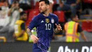 W杯迫るアルゼンチン、メッシが全体練習不参加も状態心配なしか