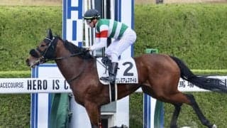 【阪神7R】良血プレミアムスマイルが2勝目