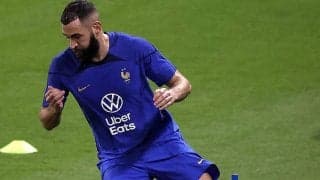 フランス代表に大打撃、練習復帰のベンゼマが再離脱へ… W杯欠場の可能性も