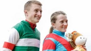 ホリー・ドイル騎手がJRA初勝利 「できるだけ多く勝つことが目標」