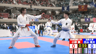 全日本大学空手道選手権大会 全日本大学空手道選手権大会  Bコート【見逃し配信】