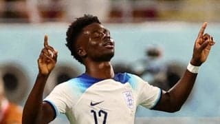 「なんであんなに落ちるんや」イングランド代表FWサカが”ドライブボレー”を突き刺す! カタールW杯初戦を快勝に導くスーパーゴール