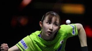早田ひな インドの粒高ラバー使い・バトラーに敗れる。最終順位は4位【卓球 アジアカップ】