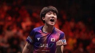 張本智和が決勝進出！41歳のレジェンドを撃破 最後は日韓対決へ【卓球 アジアカップ】