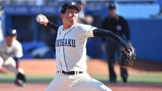 【大学野球】「脇谷さんから電話を何回も」　国学院大の巨人ドラ3田中、緊張ほぐすスカウトの助言