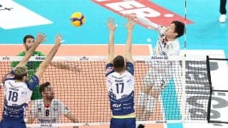 石川祐希のミラノはピアチェンツァにフルセットで敗戦