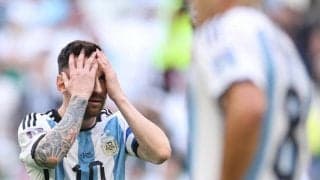 メッシ、サウジ戦での大きな躓きに「こんなスタートになるとは。言い訳しない」