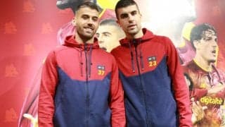 来日ローマが渋谷に期間限定オープン『CASA ROMA』のオープニングセレモニー実施！　マンチーニ＆スピナがファンと交流