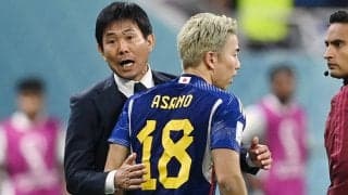 「一喜一憂せず」ドイツに逆転勝利の日本、森保一監督は選手を称える「チームの総合力、総力戦で戦う」