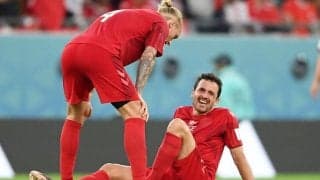 デンマークに痛手…チュニジア戦でヒザを負傷したデラネイがチームを離脱