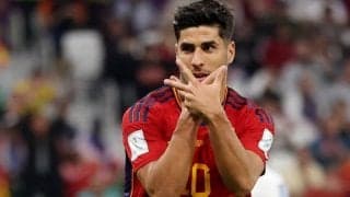 ｢ほんとにシュート上手い｣スペイン代表FWマルコ・アセンシオのワールドカップ｢初ゴール｣が話題に! 高速クロスに上手く合わせる圧巻ゴール! 日本代表と最終節で対戦のスペイン代表が初戦7得点大勝の｢好スタート｣