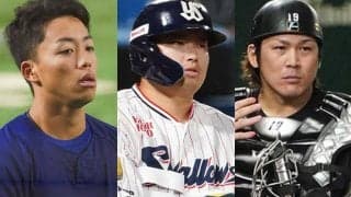 村上宗隆は満票にあと「1」届かず　接戦制した鷹・甲斐、中日・岡林　ベストナイン内訳