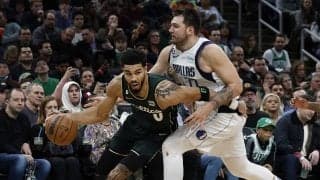 今季のMVP候補が激突…第1ラウンドはテイタム率いるセルティックスに軍配