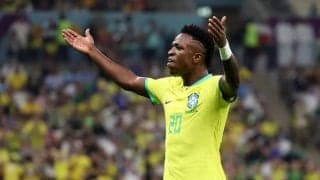 「22年間待った」絶妙アシストで勝利に貢献のヴィニシウス、ブラジルの勝利を喜ぶ「これ以上のものはない!」