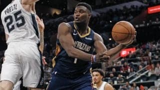 体重問題を乗り越え活躍するザイオン…好きな料理については笑顔で「ノーコメント」