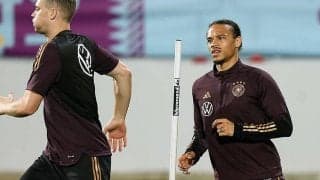 スペイン戦控えるドイツ代表、日本戦欠場のサネが練習復帰