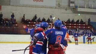 [アイスホッケー] ８分足らずで一挙７得点！圧巻のゴールラッシュ！