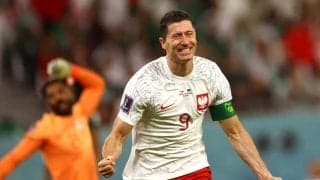 ポーランド代表FWレバンドフスキが｢W杯初ゴール｣! 喜びを爆発させる姿に｢遂に決めたか｣の声も