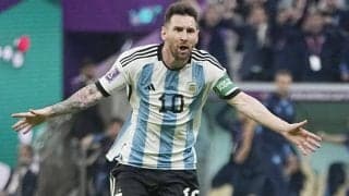 ｢やはり神の子｣メッシの左足一閃の圧巻先制ゴールが大反響！ ｢1ゴール1アシスト｣の大活躍で初戦黒星のアルゼンチン代表を救う