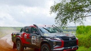 【アジアクロスカントリーラリー】初参戦初優勝、復活のチーム三菱ラリーアートはさらにその先の頂を狙う