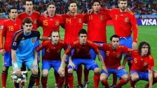 Jリーグを知る選手も2人！ドイツ戦のスタンドにスペイン代表黄金期メンバーが集結「まさにレジェンド」