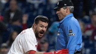 【MLB】正気失い暴れ回る29歳が「最高に面白い」　誤審疑惑への激高が”リアクション王”に