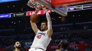 イビツァ・ズバッツが31得点29リバウンドの大暴れでクリッパーズがペイサーズを撃破