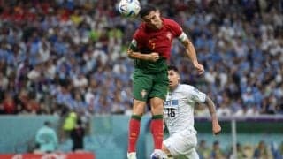 C・ロナウドの髪の毛に当たっていた？幻となったゴールに本人は最後まで「触った」とアピール