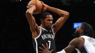 ネッツがデュラントの活躍でマジックに勝利…渡邊雄太は右太もも裏負傷のため欠場