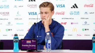 F・デ・ヨングが今夏の移籍話をシャットアウト　「僕はW杯中」