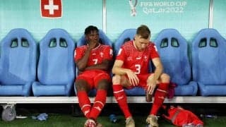 あわや大惨事…ブラジルに敗れたスイス代表、試合前に選手を乗せたバスが交通事故に