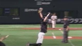 ボールボーイに場内騒然「プロ並み」　PayPay“No.1空中キャッチ”が「立派な選手」