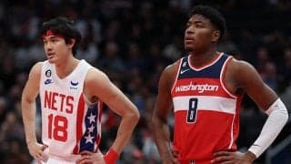 今季2度目の“NBA日本人対決”は八村塁、渡邊雄太がともに欠場で実現せず