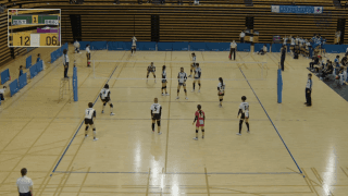 全日本バレーボール大学選手権大会 Bコート 女子 1回戦【見逃し配信】