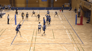 全日本バレーボール大学選手権大会 Eコート 男子 1回戦【見逃し配信】