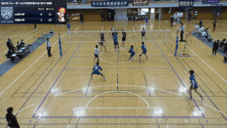 全日本バレーボール大学選手権大会 Nコート 男子 1回戦【見逃し配信】