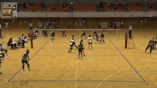 全日本バレーボール大学選手権大会 Iコート 女子 1回戦【見逃し配信】