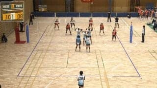 全日本バレーボール大学選手権大会 Fコート 女子 1回戦【見逃し配信】