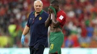 W杯16強のポルトガル代表、ヌーノ・メンデスにリタイアの可能性…古傷再発か