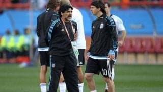 「ディエゴも喜んでいると思う」メッシがマラドーナを超え！ 今大会全試合出場で史上最多26試合に