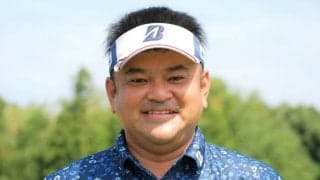 アゲインストではボールを右に置き、フォローも低く出す　宮里聖志