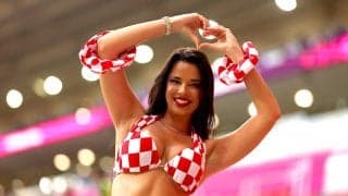 【カタールW杯】ミス・クロアチア、日本代表との決勝トーナメント初戦にも登場か　ベルギー戦ではビキニ姿