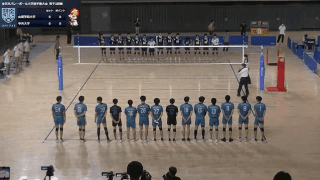 全日本バレーボール大学選手権大会 Oコート 男子 2回戦【見逃し配信】